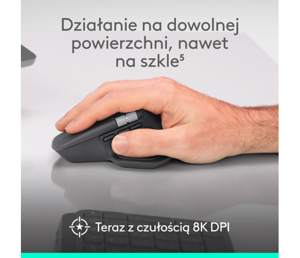 Logitech MX Master 4 Biały - 1365780 - zdjęcie 5